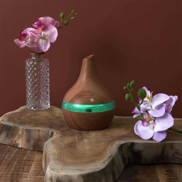 Diffuseur huiles essentielles avec LED - THE HOME DECO FACTORY