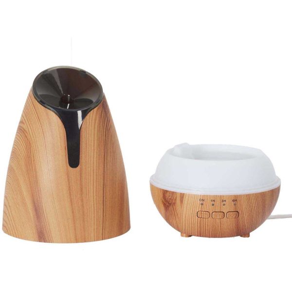 Diffuseur d'huiles essentielles imitation bois - 5