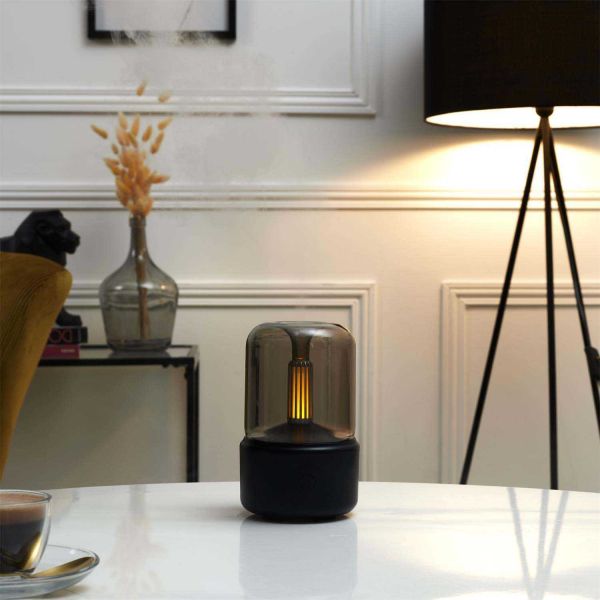 Diffuseur d'huiles essentielles noir - 8
