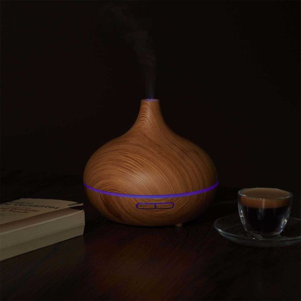 Diffuseur lunimeux finition bois - 5