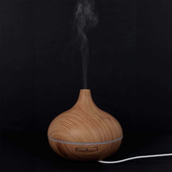 Diffuseur lunimeux finition bois - THE HOME DECO FACTORY
