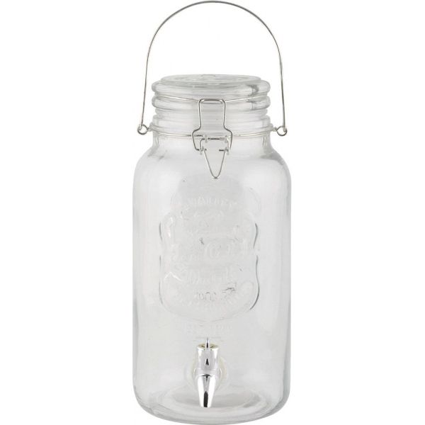 Distributeur boisson avec couvercle à rabat en verre - ESS-0906