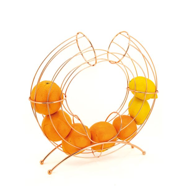 Distributeur d’oranges en métal cuivré - AUBRY GASPARD