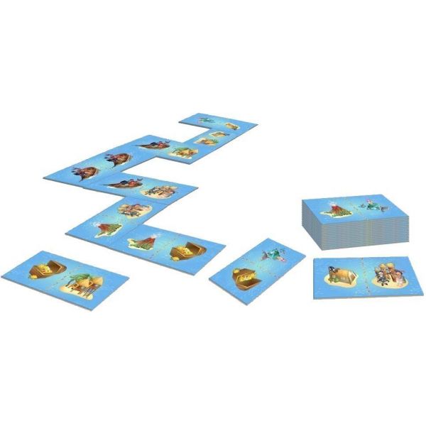 Dominos géants 28 pièces avec sac de rangement