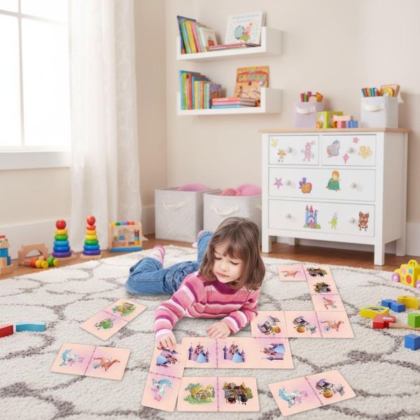 Dominos géants 28 pièces avec sac de rangement - ACHOKA