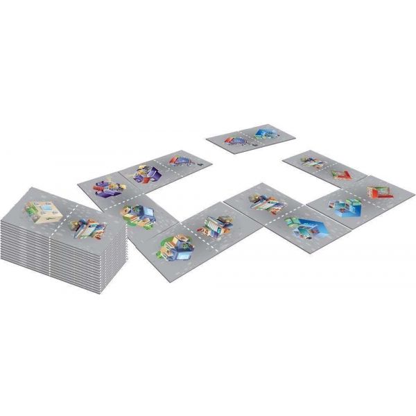 Dominos géants 28 pièces avec sac de rangement