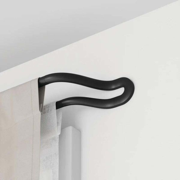 Double tringle à rideaux extensible Midnight - UMB-0675