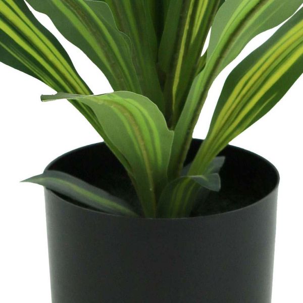 Dracena artificiel 22 feuilles hauteur 50 cm - 19,90