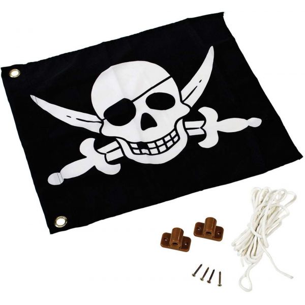 Drapeau Pirates avec système d'hisse