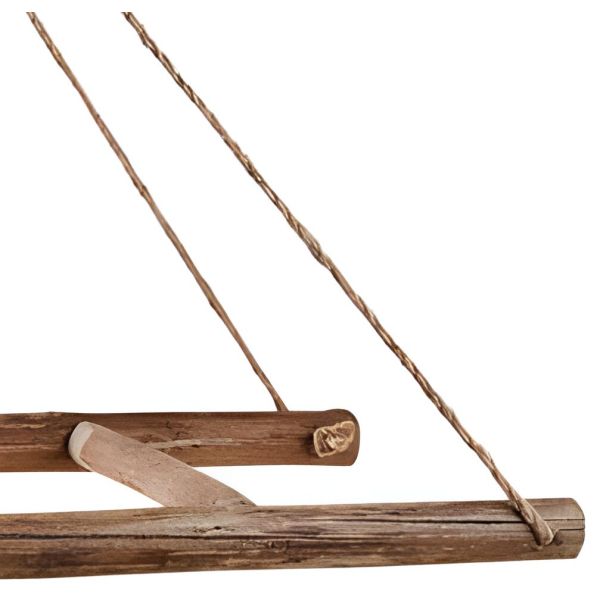 Echelle à suspendre en bois avec crochet - AUB-3178