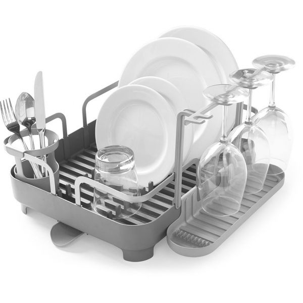Egouttoir à vaisselle avec accessoires amovibles - 62,90