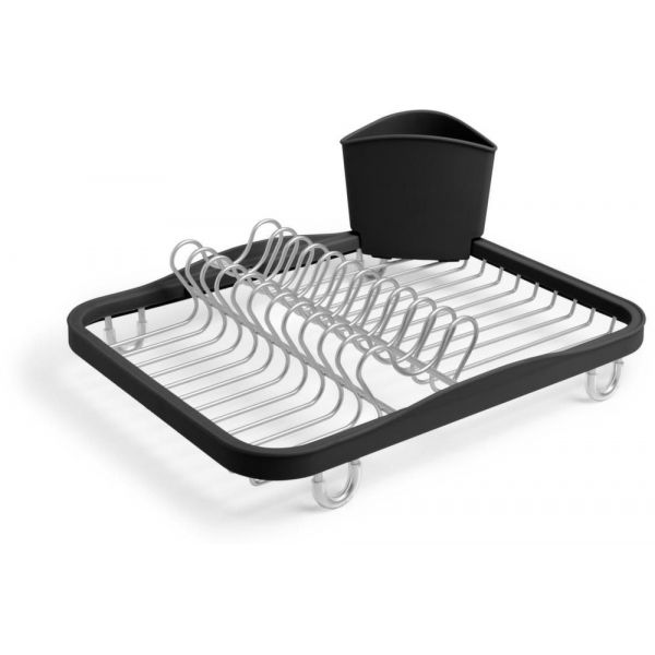 Egouttoir vaisselle avec porte ustensiles amovible - 34,90