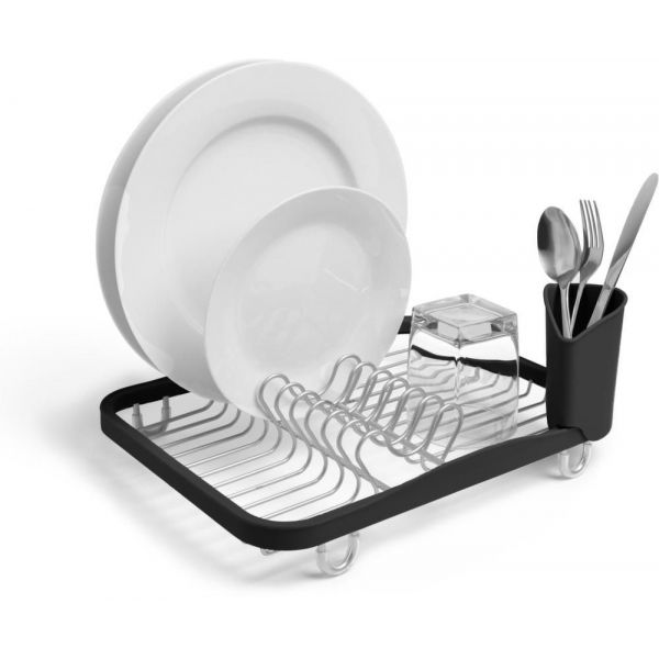 Egouttoir vaisselle avec porte ustensiles amovible - 5