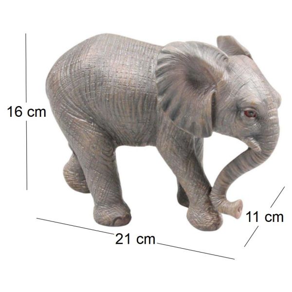 Eléphant en résine - IMH-0405
