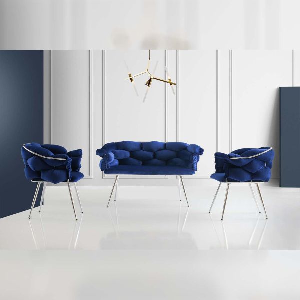 Ensemble canapé et fauteuils Balon - HANAH HOME