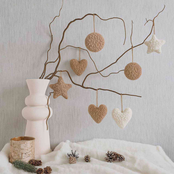 Ensemble de 3 décorations à suspendre Lu Set - 18,90