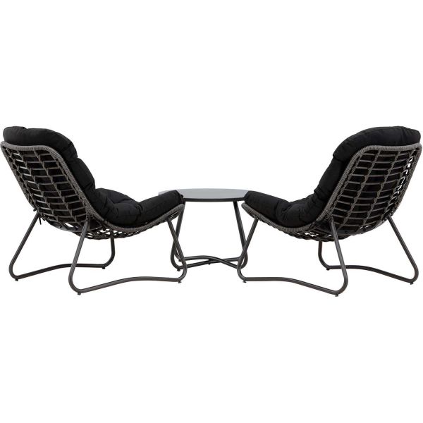Ensemble détente 2 chaises et table basse Cala - 549