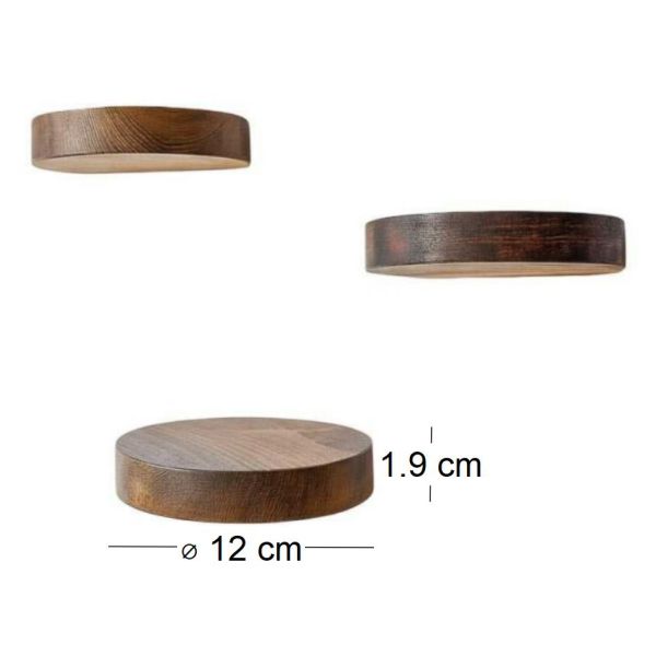 Ensemble de 3 étagères murales Raf - 9