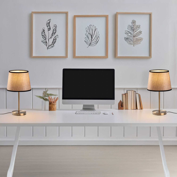 Ensemble de 2 lampes à poser Abajur - 6