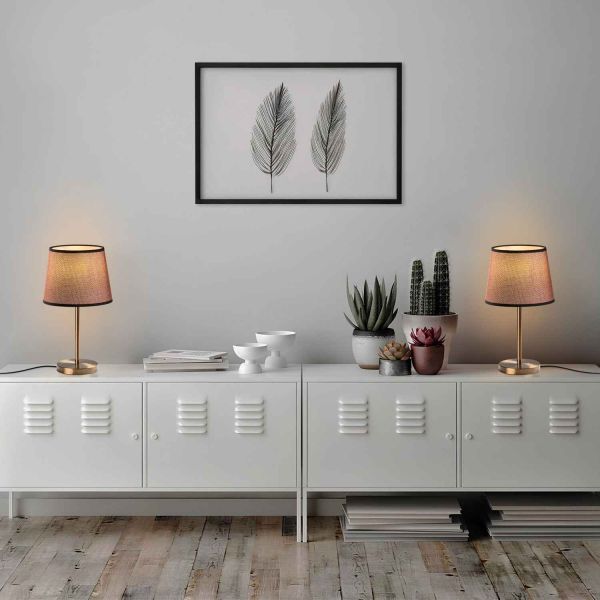 Ensemble de 2 lampes à poser Abajur - HANAH HOME