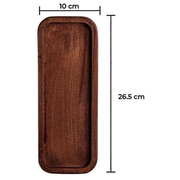Ensemble pots en verre avec couvercle et plateau bois - ASI-2461