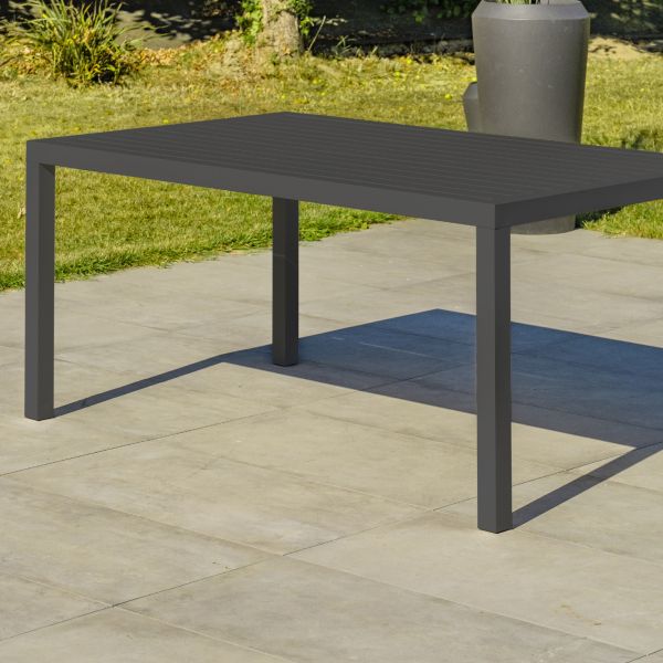 Ensemble repas de jardin 7 places en aluminium Cayenne - DCB-0125