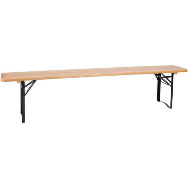 Ensemble table et banc de jardin Brasseur - 170,10