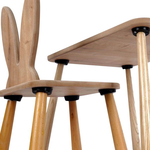 Ensemble table et chaise enfant en aggloméré Bizzy - 65,90