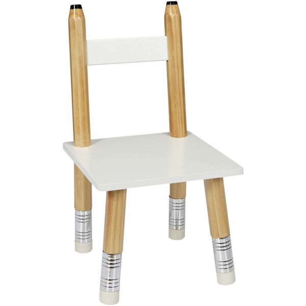 Ensemble table et 2 chaises pour enfants en bois Crayon - 84,90