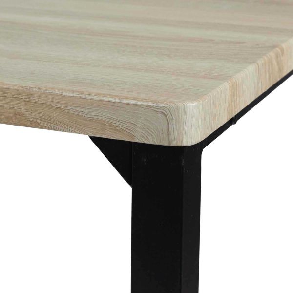 Ensemble table mange debout avec 4 tabourets Loka - 7