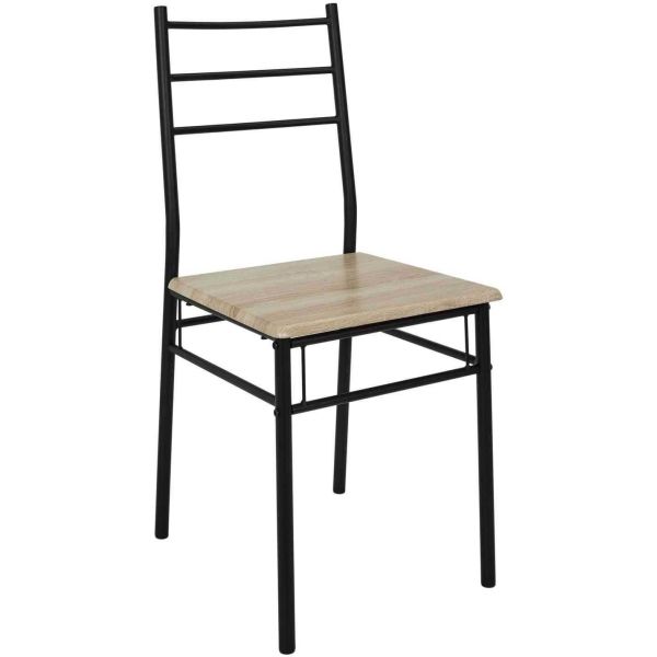Ensemble table de repas avec 4 chaises Loka - 7