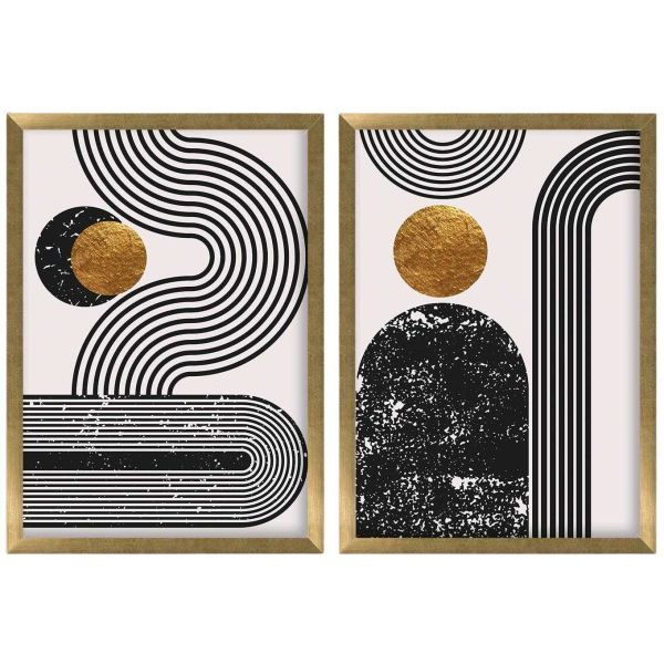 Ensemble de 2 tableaux décoratifs