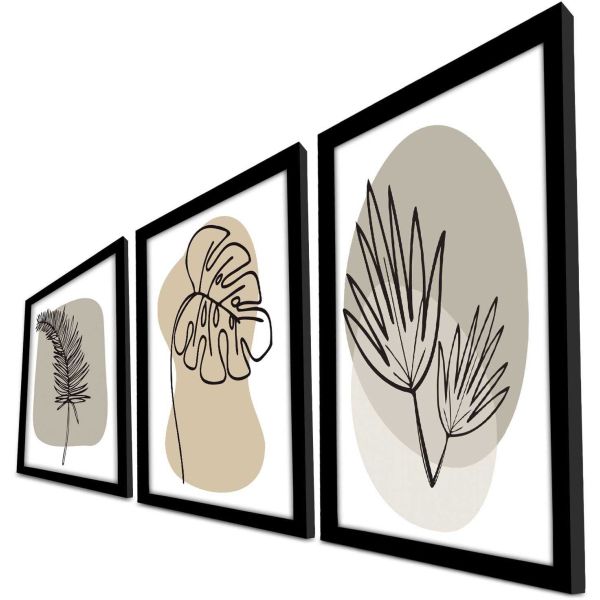 Ensemble de 3 tableaux décoratifs - 36,90