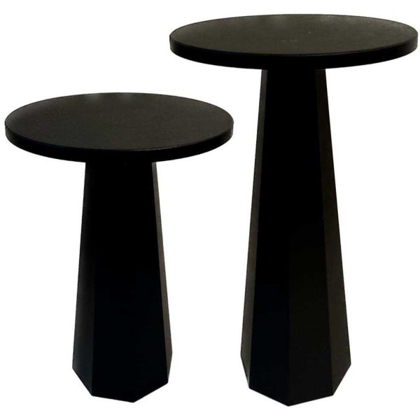 Ensemble de 2 tables d'appoint Lilyum