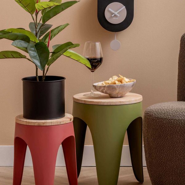 Ensemble de 2 tabourets Double Funky - LEITMOTIV