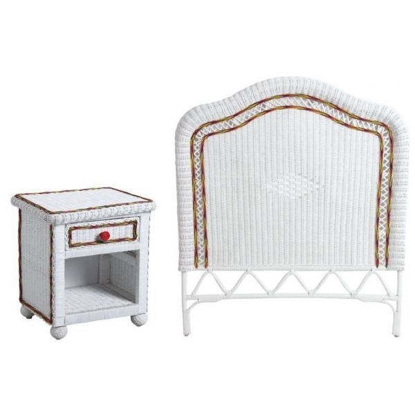 Ensemble tête de lit + table de nuit