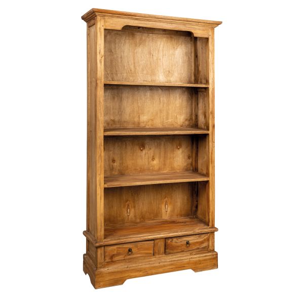 Etagère en acajou naturel