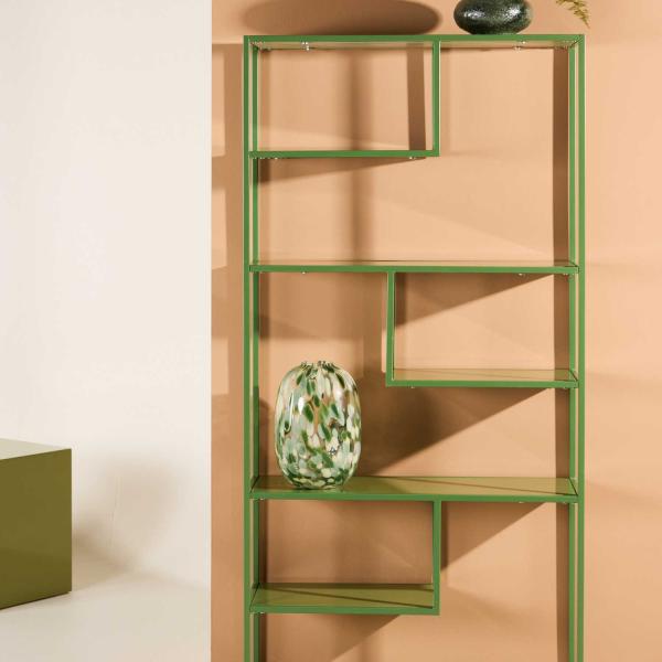Etagère en acier 80 x 26 x 164 cm Staal - 8