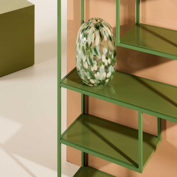 Etagère en acier 80 x 26 x 164 cm Staal - 6