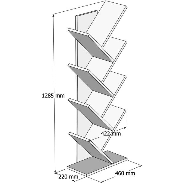 Etagère en aggloméré Hitit - ASI-0681
