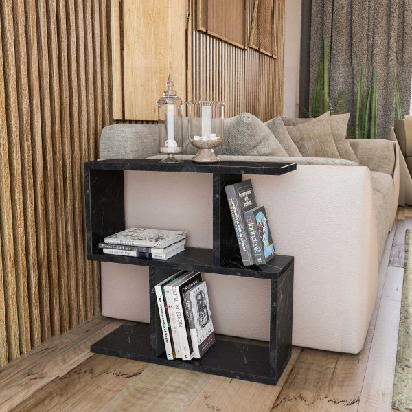 Etagère en aggloméré effet marbre Life - HANAH HOME