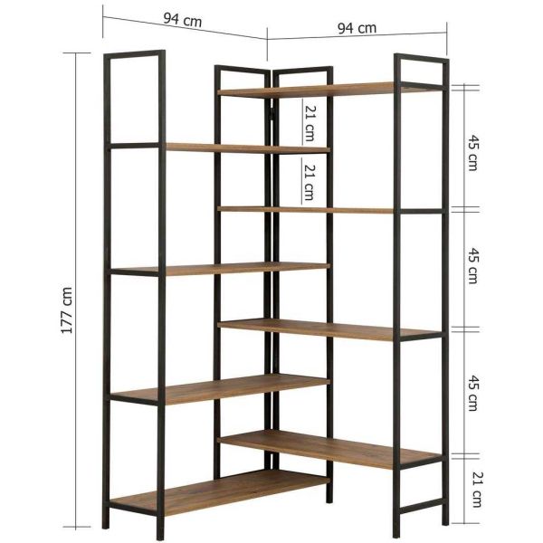 Etagère en aggloméré et métal Edra - ASI-0776