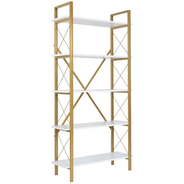 Etagère en aggloméré et métal Elysian