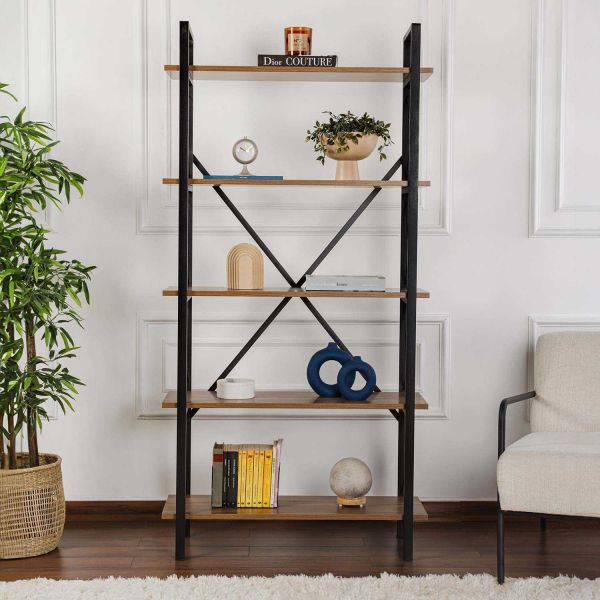 Etagère en aggloméré et métal Elysian - 5