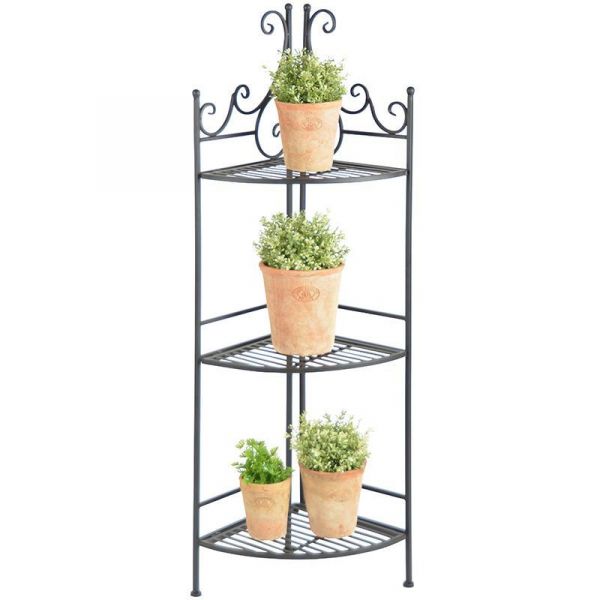 Etagère pliante à plantes Arabesques