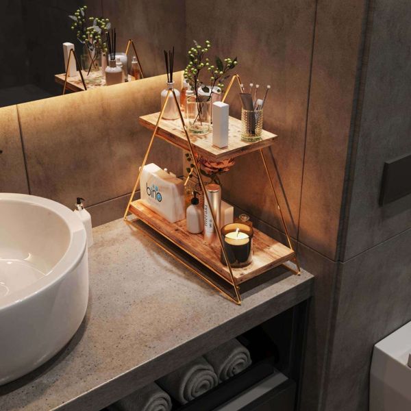 Etagère en bois et métal Masa - 24,90