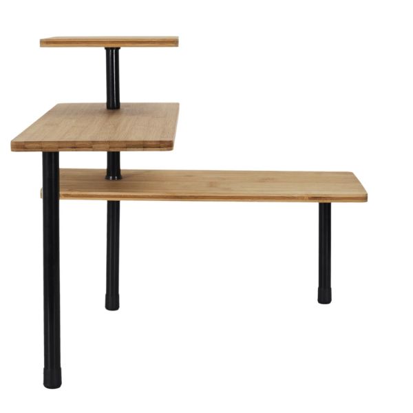 Etagère de cuisine d'angle modulable 3 niveaux - 29,90