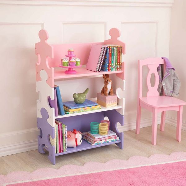Etagère enfant en bois Puzzle - 6