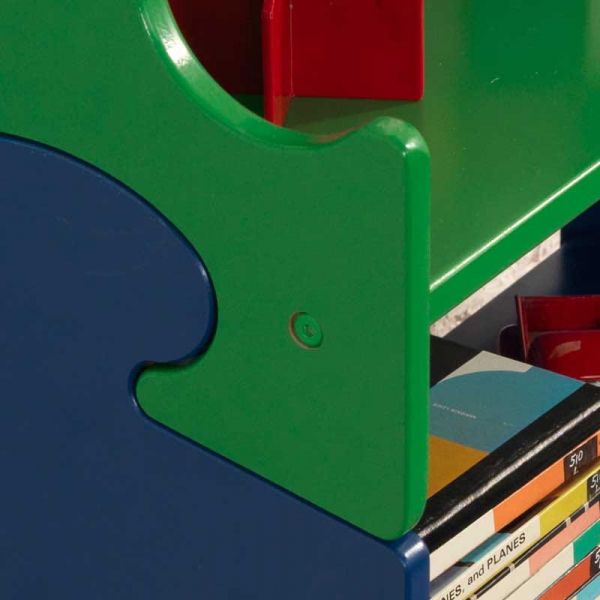 Etagère enfant en bois Puzzle - 5