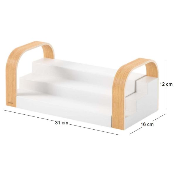 Étagère à épices extensible 3 niveaux Bellwood - 9